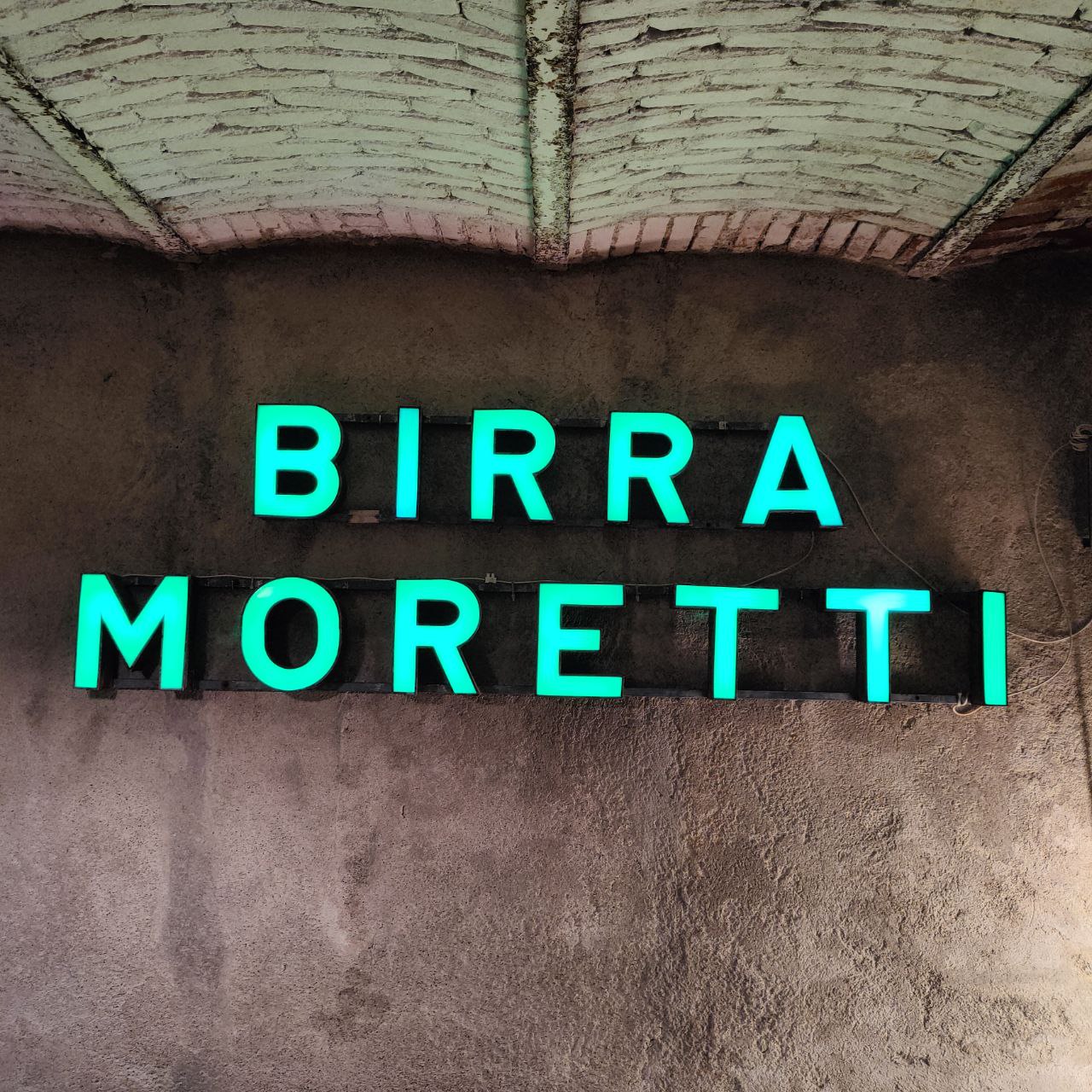 Illuminated Sign - Birra Moretti | 60's