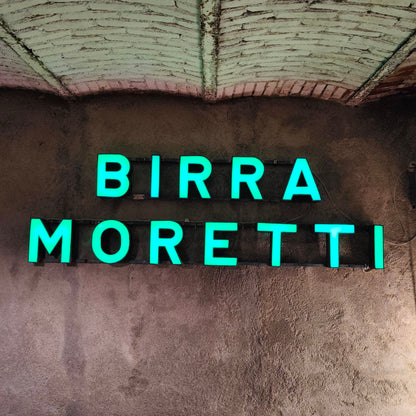 Illuminated Sign - Birra Moretti | 60's