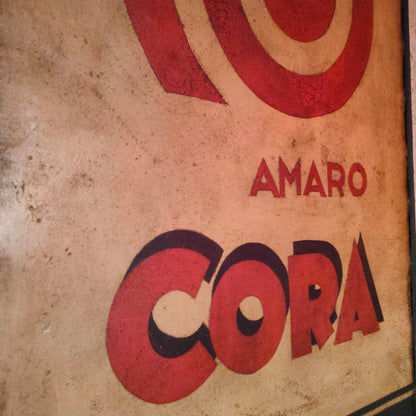 Insegna - Amaro Cora | Anni '50