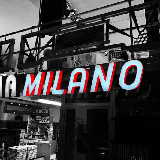 Insegna luminosa - Milano | Anni '70
