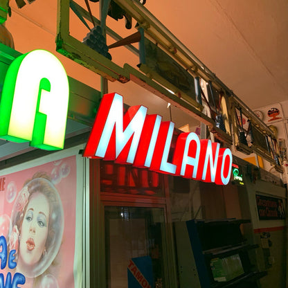 Illuminated Sign - Milan | 1970s