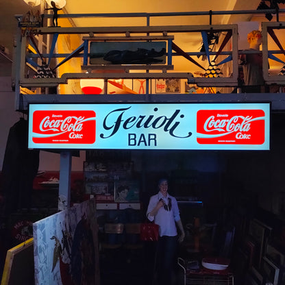 Illuminated sign - Coca-Cola Bar Ferioli | 80s